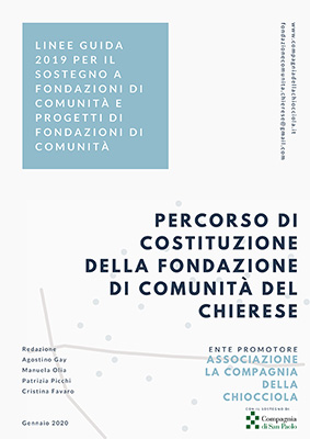 Relazione Fondazione di Comunità Chierese