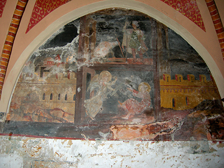 Rivalba_Chiesa Parrocchiale_affreschi Cappella San Pietro_web